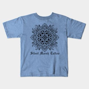 Demon skull mandala Kids T-Shirt